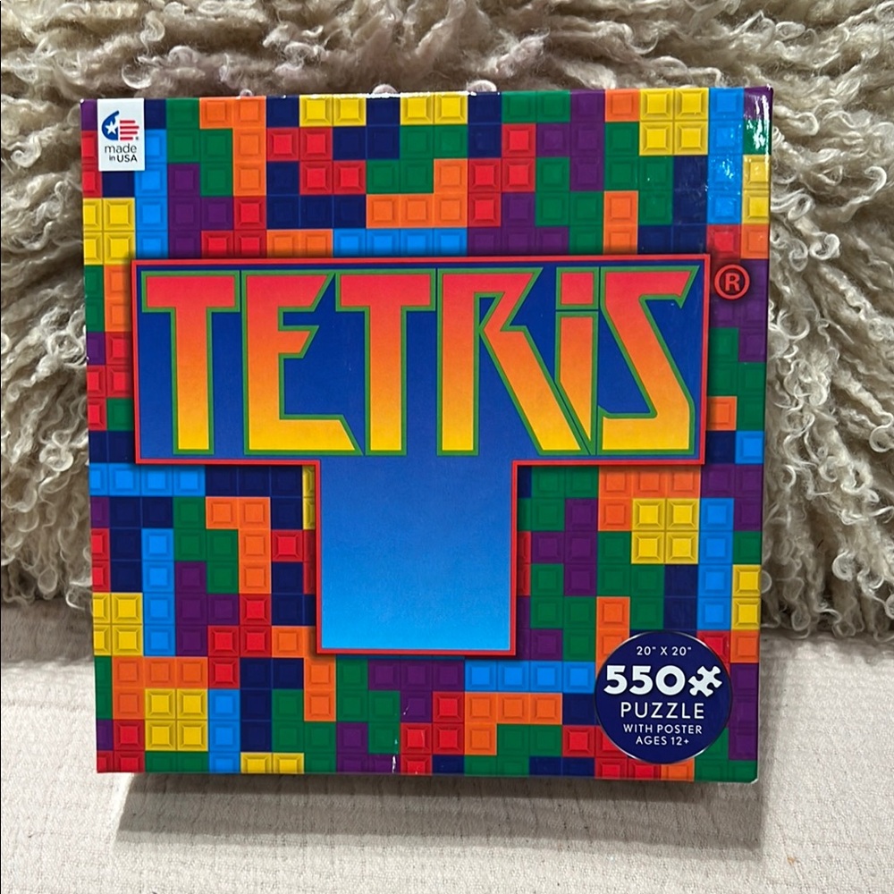 Ceaco Tetris 550 Piece Jigsaw Puzzle SALE 3/$25!